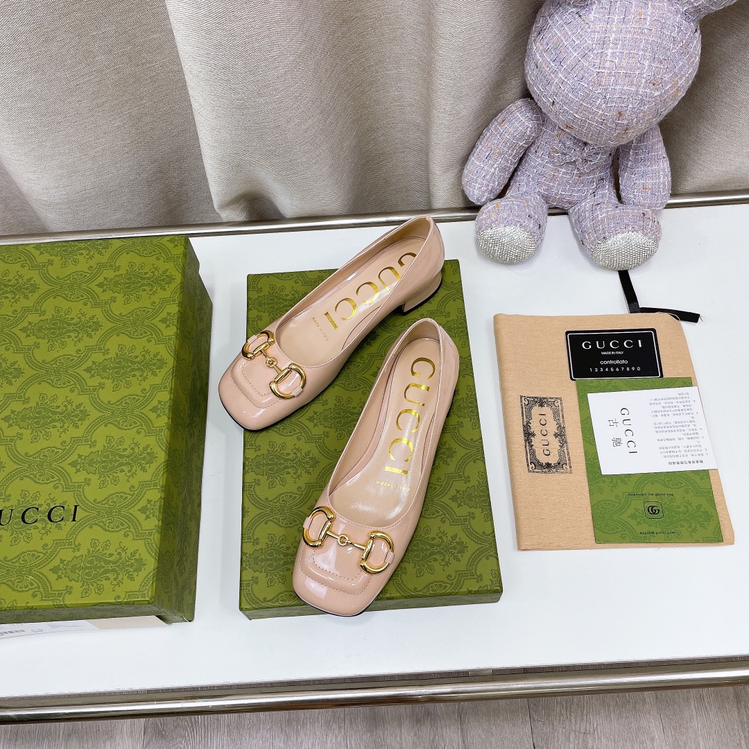 Gvc*1 Women’s Ballet Flat With Horsebit Pink For Women GG
