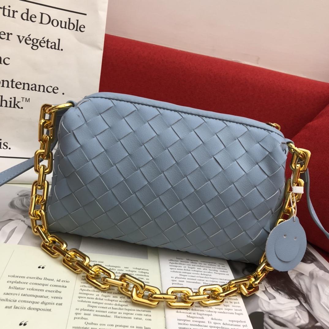 B0tt*ga Ven*ta Crossbody Bag Blue, For Women, Women’s Bags 9.4in/24cm