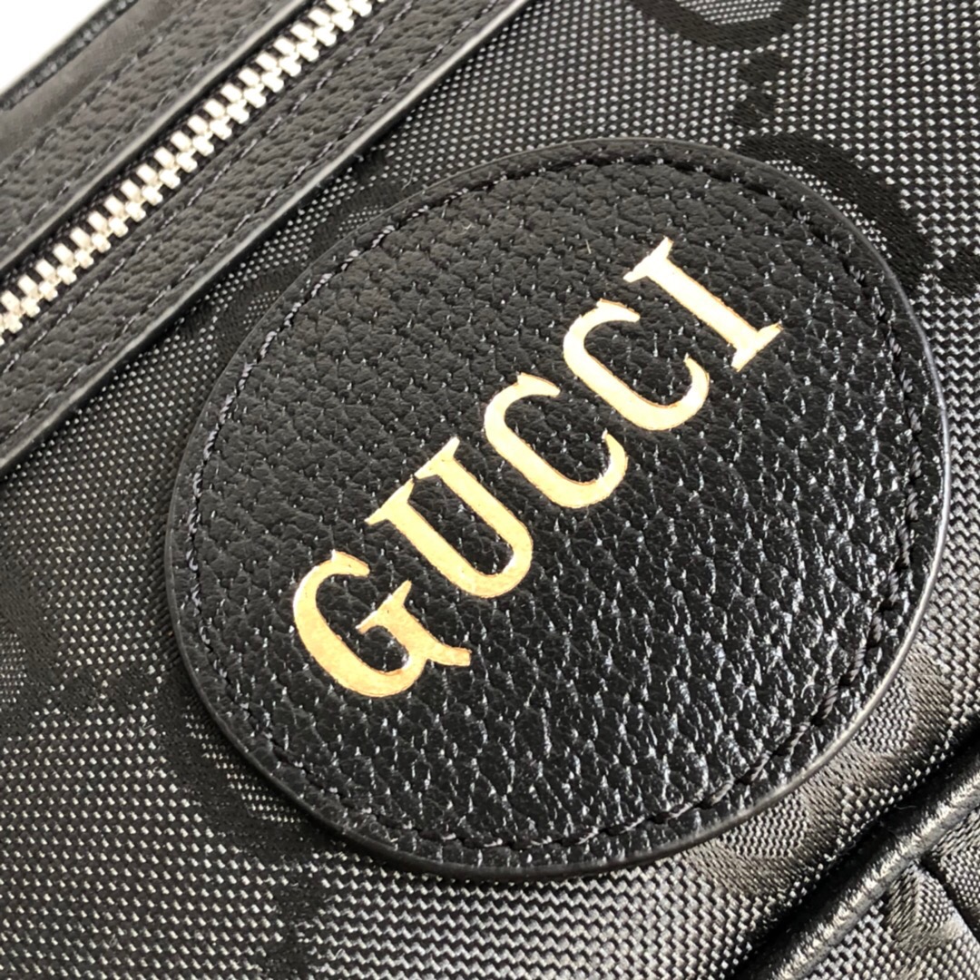 Gvc*1 Gvc*1 Off The Grid Belt Bag Black GG ECONYL® For Men  9.5in/24cm GG 631341 H9HBN 1000
