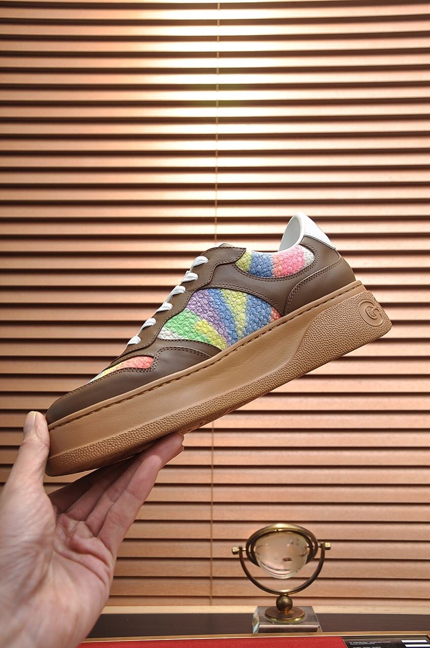 Gvc*1 Men’s Sneaker With Pale Rainbow Brown For Men 669582