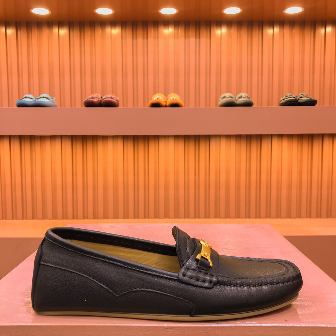 Gvc*1 Men’s Loafer With Interlocking G Horsebit Black For Men 655519