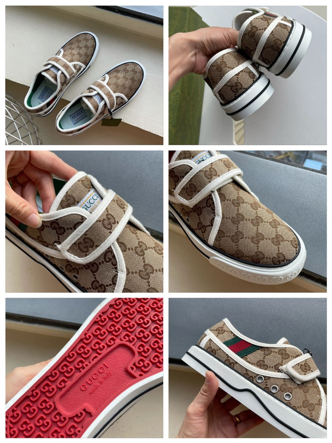Gvc*1 Men’s Tennis 1977 Sneaker Brown Red For Men 692918