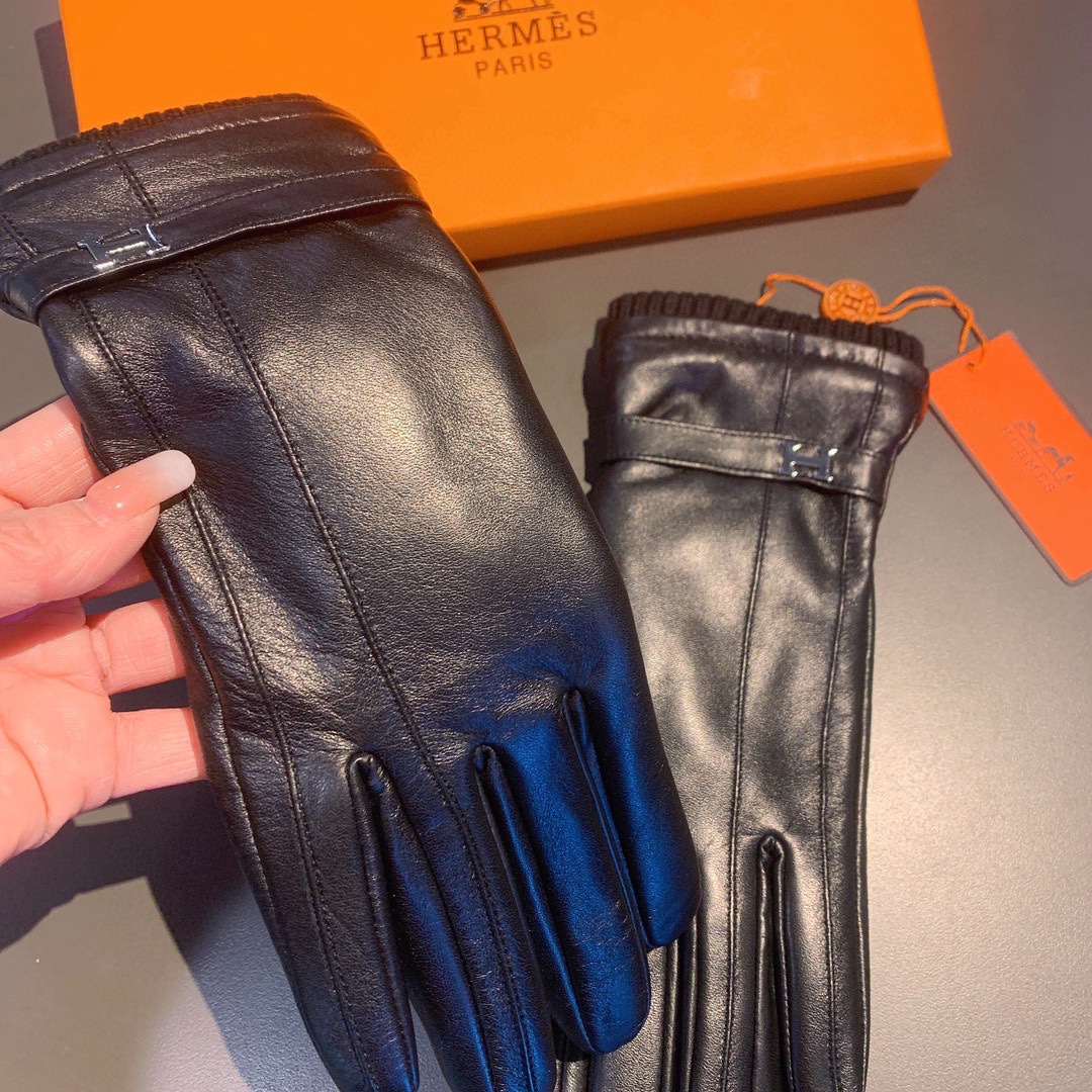 H**me5 Soya Gloves In Black