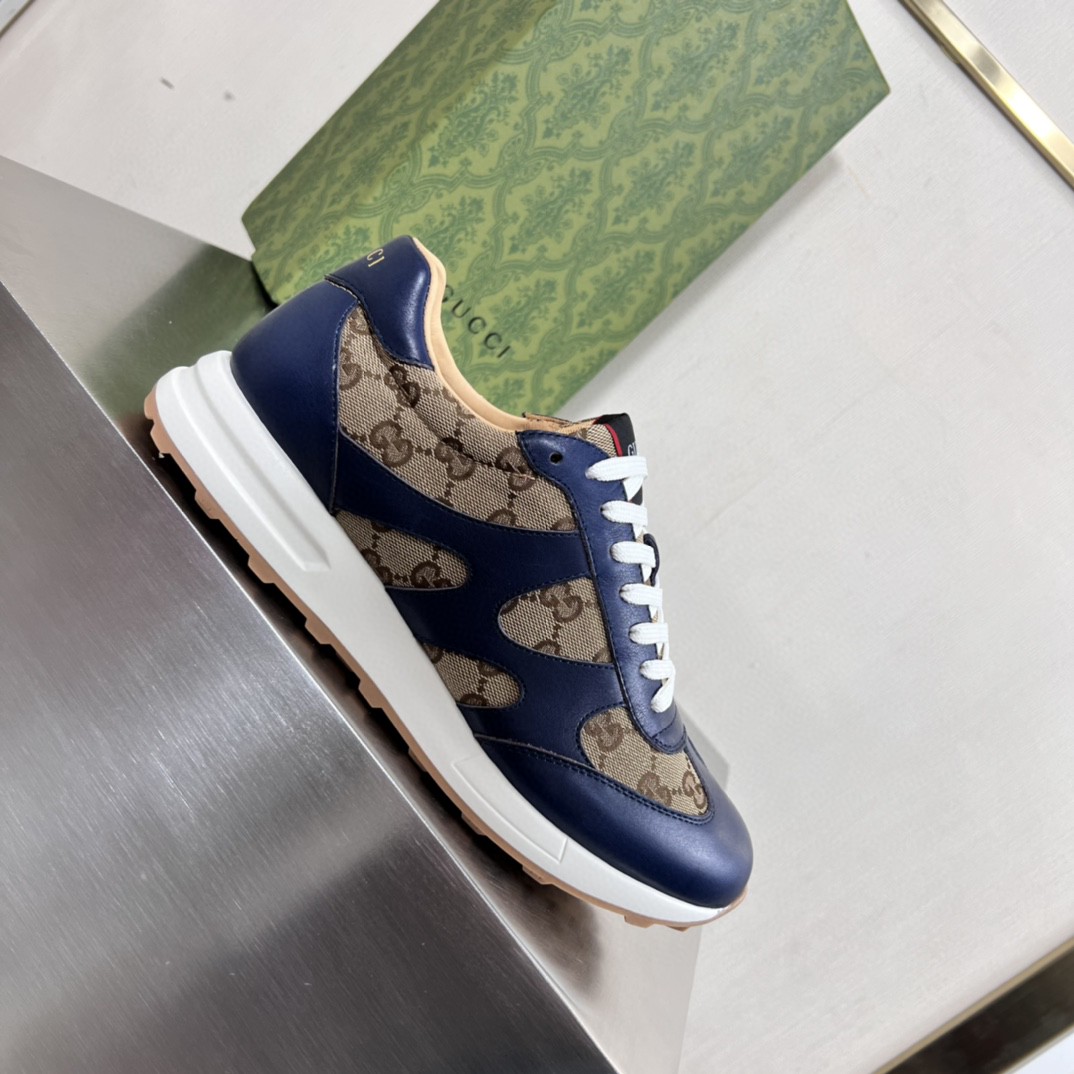 Gvc*1 Men’s GG Sneakers Blue For Men 675840