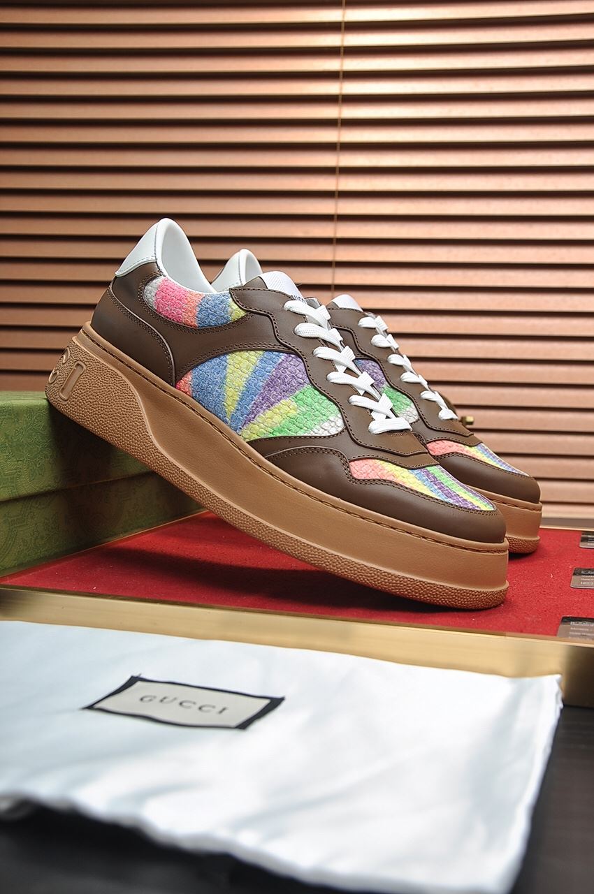 Gvc*1 Men’s Sneaker With Pale Rainbow Brown For Men 669582