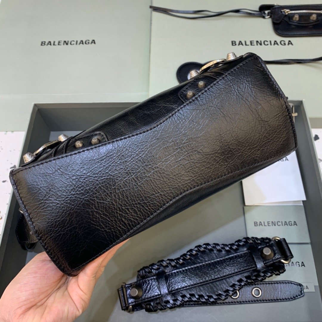 Ba1en*iaga Neo Cagole XS Handbag In Black, For Women, Women’s Bags 10.2in/26cm 700940210B01000