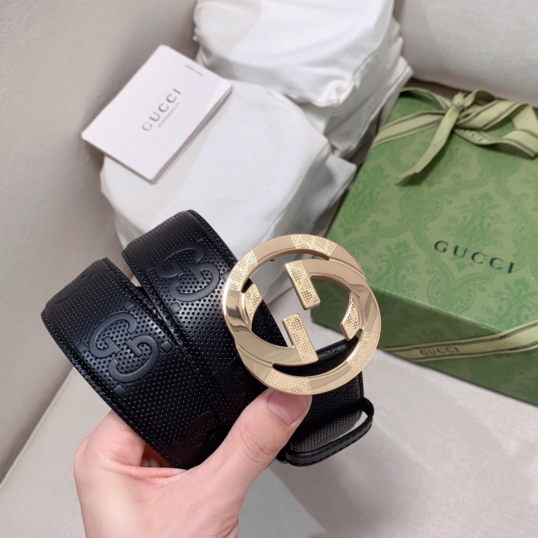 Gvc*1 GG Marmont Reversible Belt Black, Women Belt