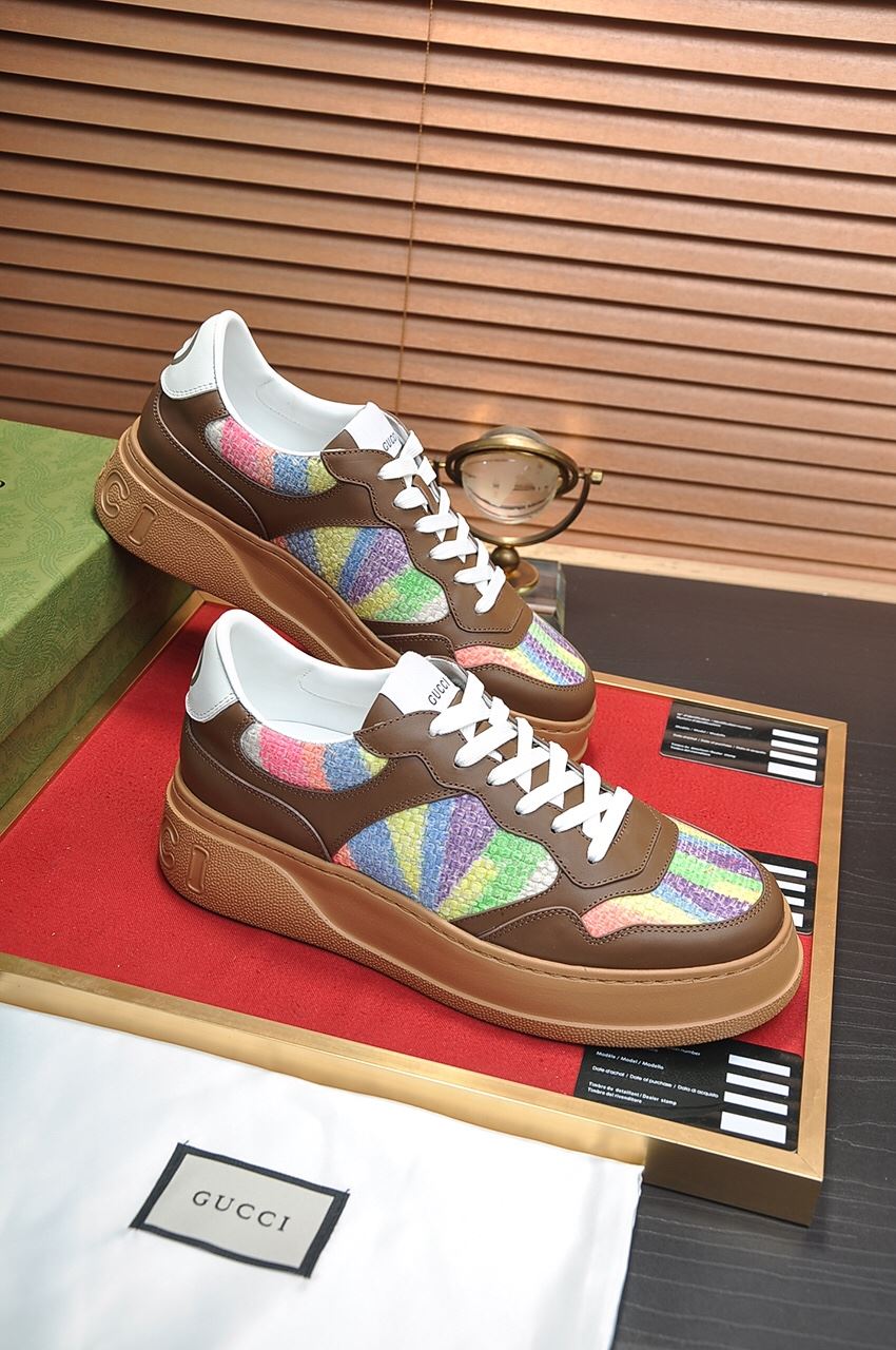 Gvc*1 Men’s Sneaker With Pale Rainbow Brown For Men 669582