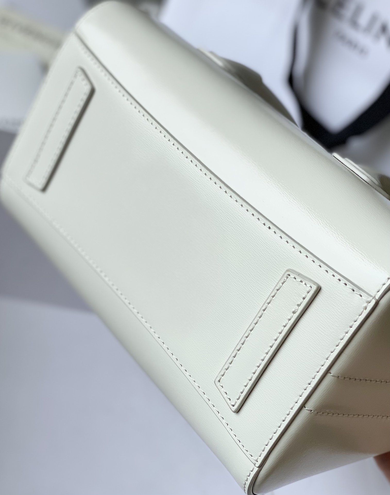 Givenchy Mini Antigona Lock Bag Ivory For Women, Women’s Handbags, Shoulder Bags 8.7in/22cm GVC BB50J0B16S-105