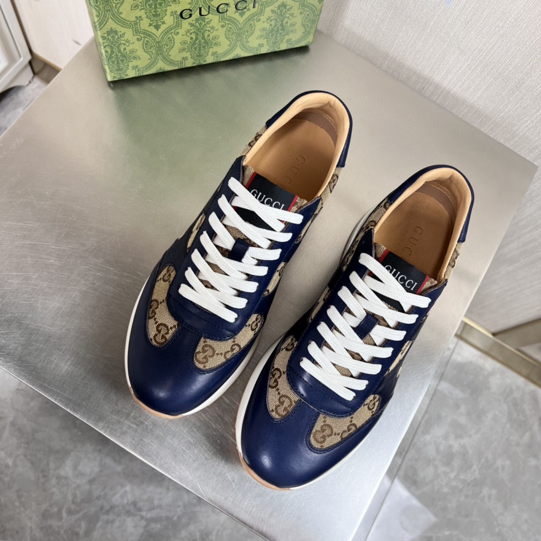 Gvc*1 Men’s GG Sneakers Blue For Men 675840