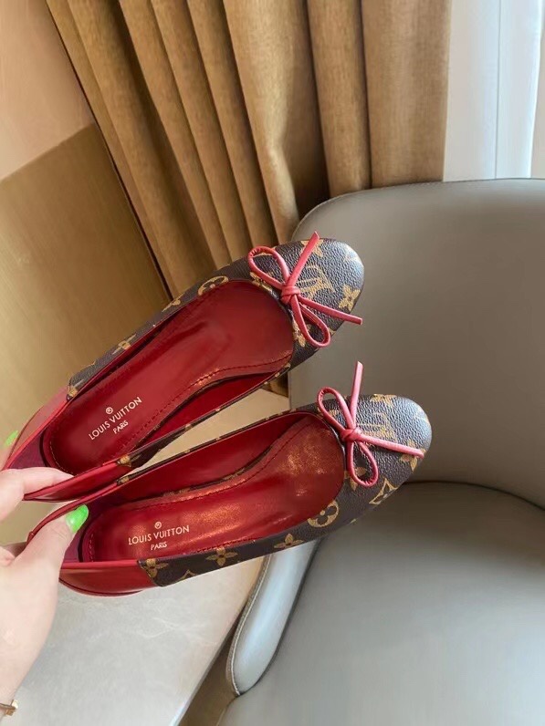 L0vis Vvtt0n Women’s Joy Ballerina Red For Women LV