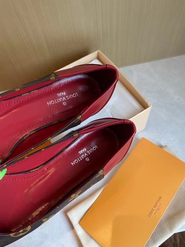 L0vis Vvtt0n Women’s Joy Ballerina Red For Women LV