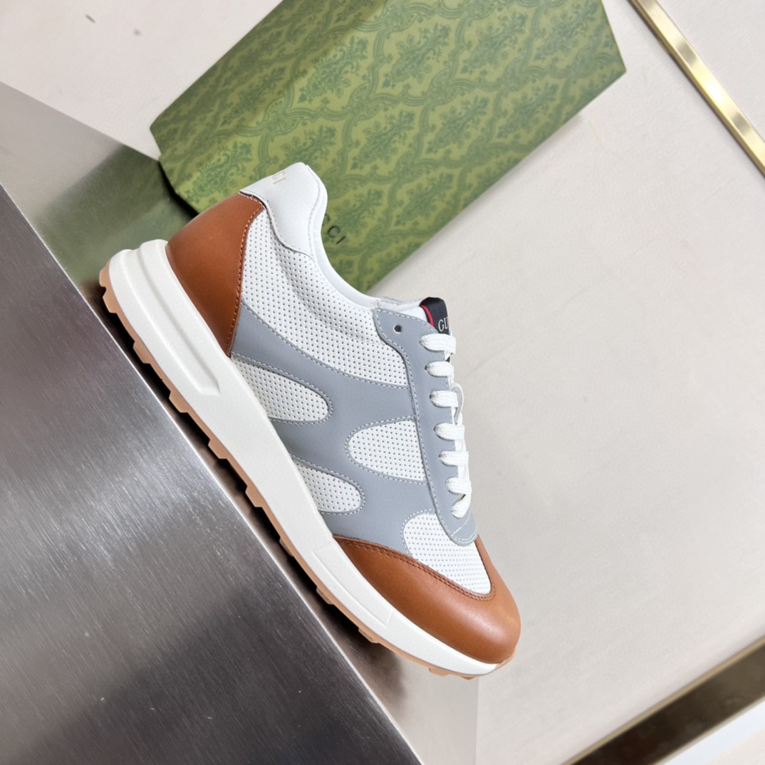 Gvc*1 Men’s Sneakers Brown Gray For Men 675840