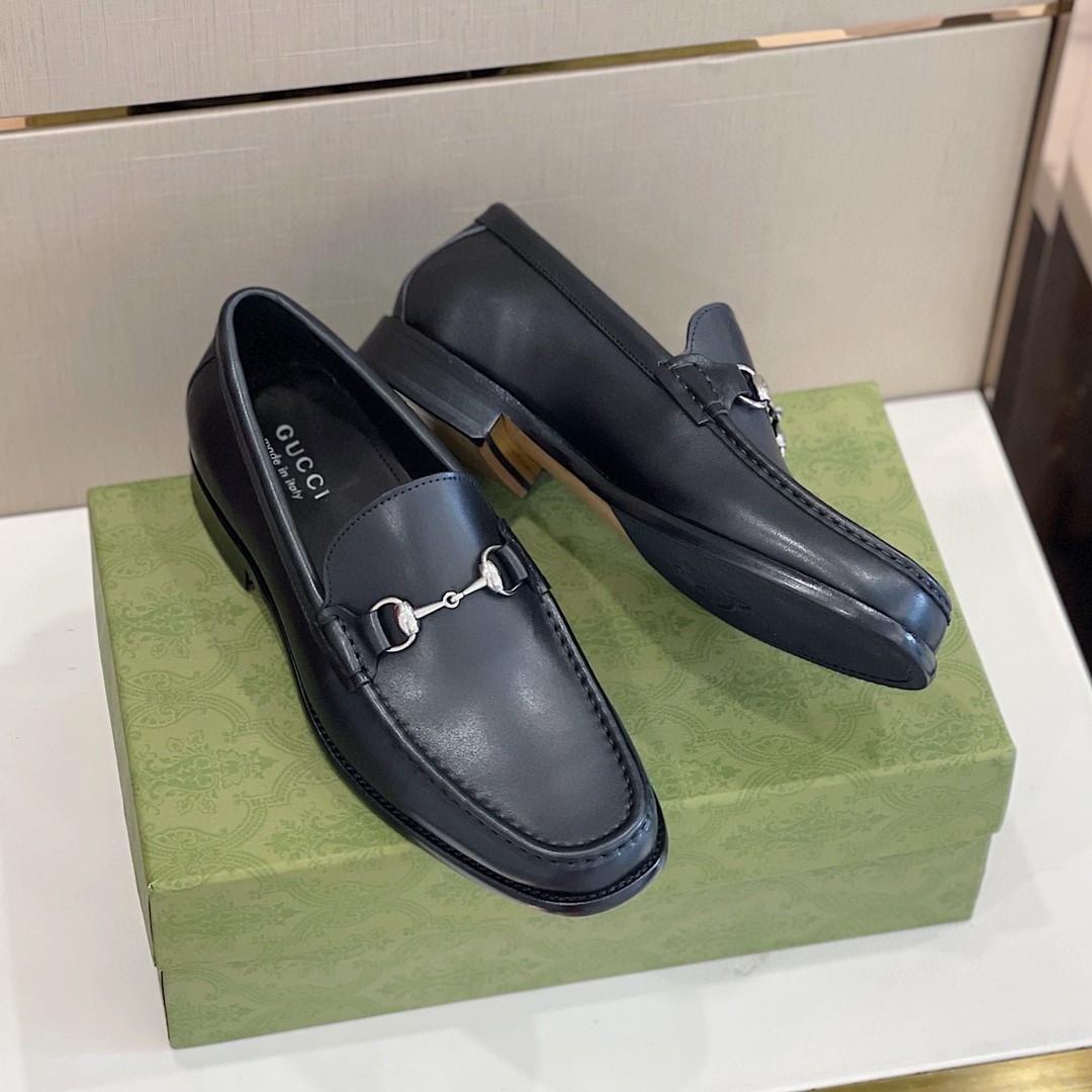 Gvc*1 Men’s 1953 Horsebit Loafer Black For Men 307929 BLM00 1000