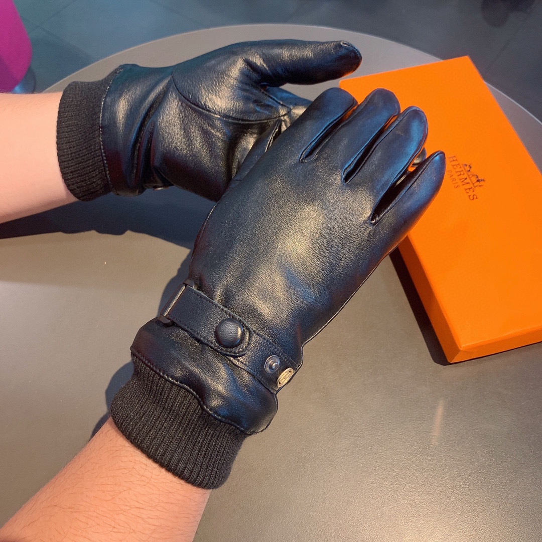 H**me5 Soya Gloves In Black