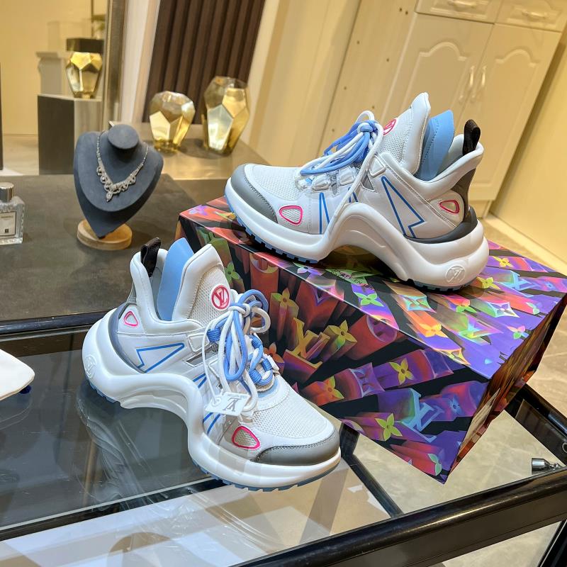 L0vis Vvtt0n Women’s LV Archlight Sneaker Blue And White For Women LV