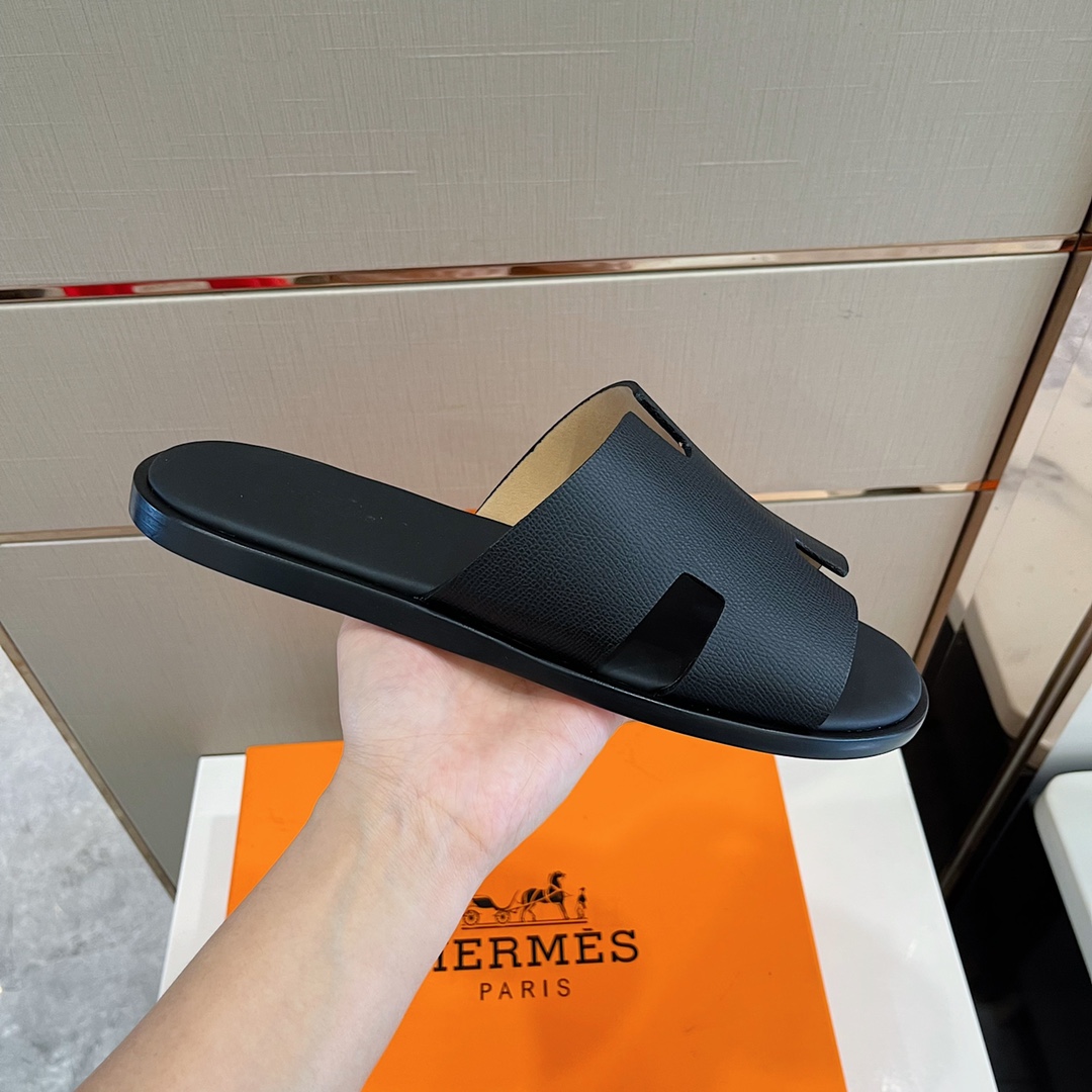 H**me5 Izmir Sandal Black For Men H041141ZH01415