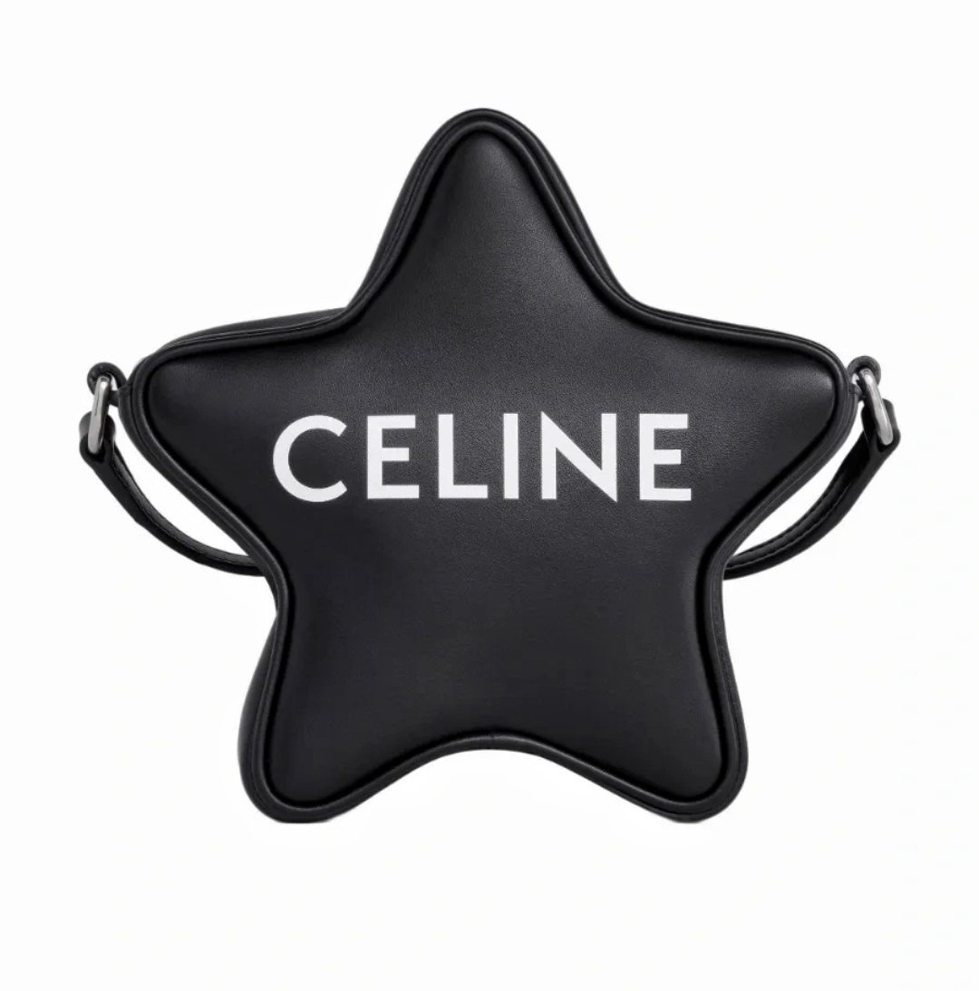 Ce1i*e Small Etoile With Ce1i*e Print Black For Women 7in/18cm 198763DW3.38SI