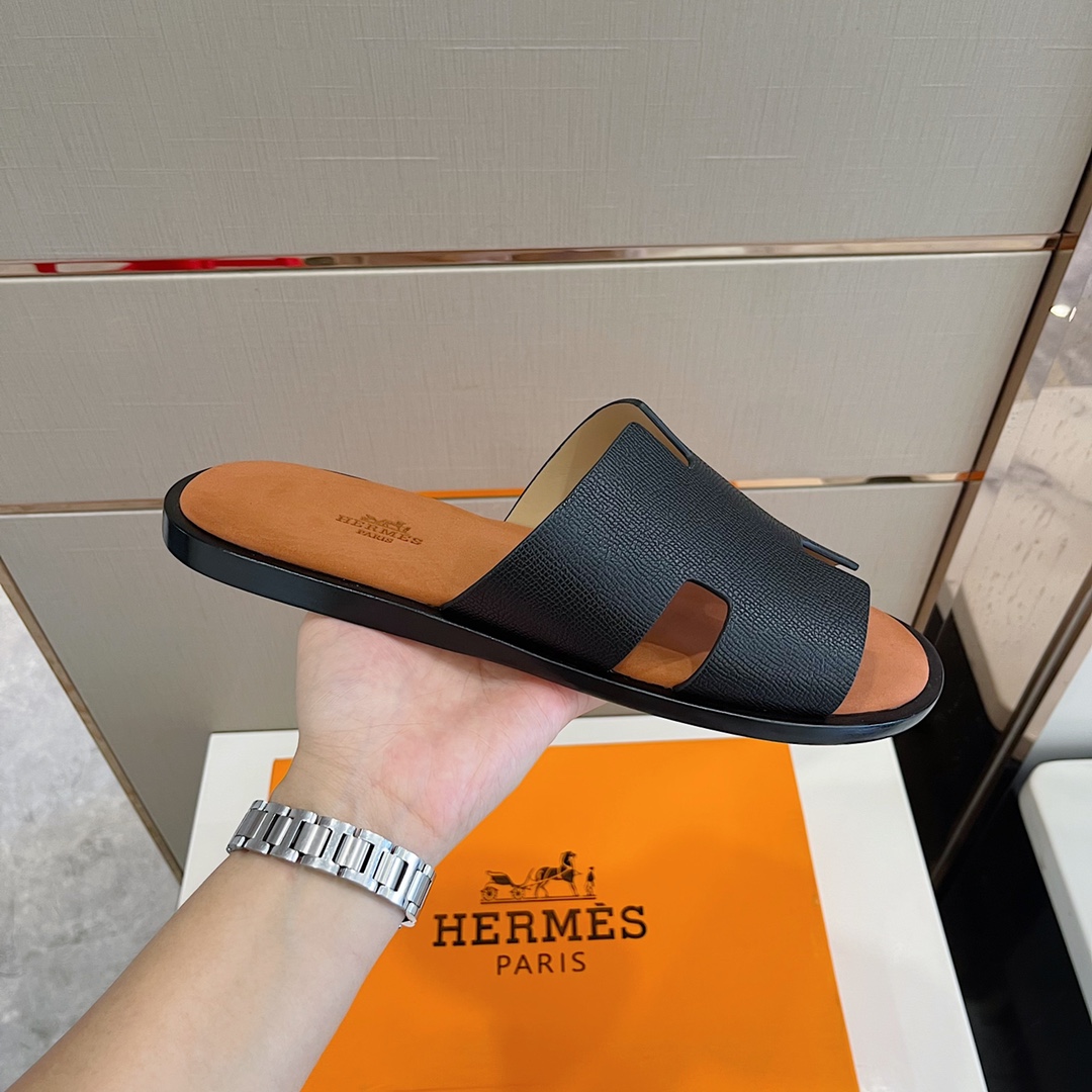 H**me5 Izmir Sandal Black And Brown For Men