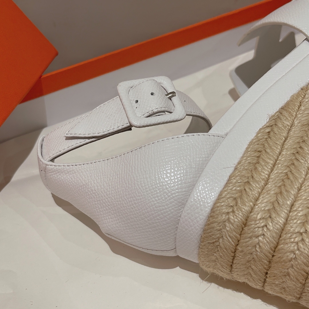 H**me5 Doll 40 Espadrilles White For Women 1.6in/4cm