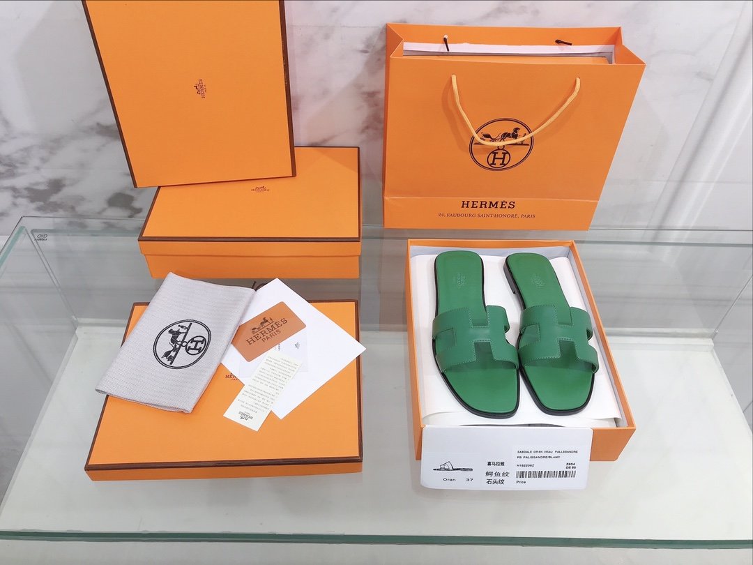 H**me5 Oran Sandal Green For Women